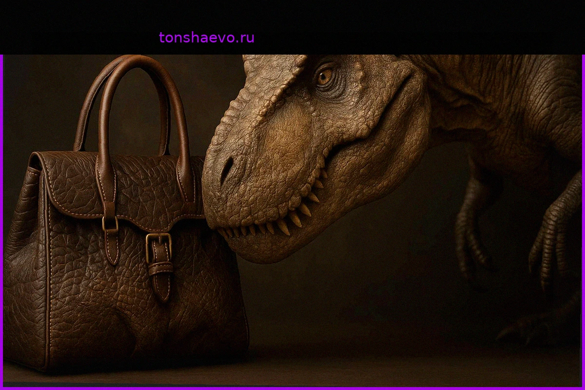 Сумка из «кожи T. rex», вызвавшая ажиотаж на аукционах: что на самом деле продает роскошь?