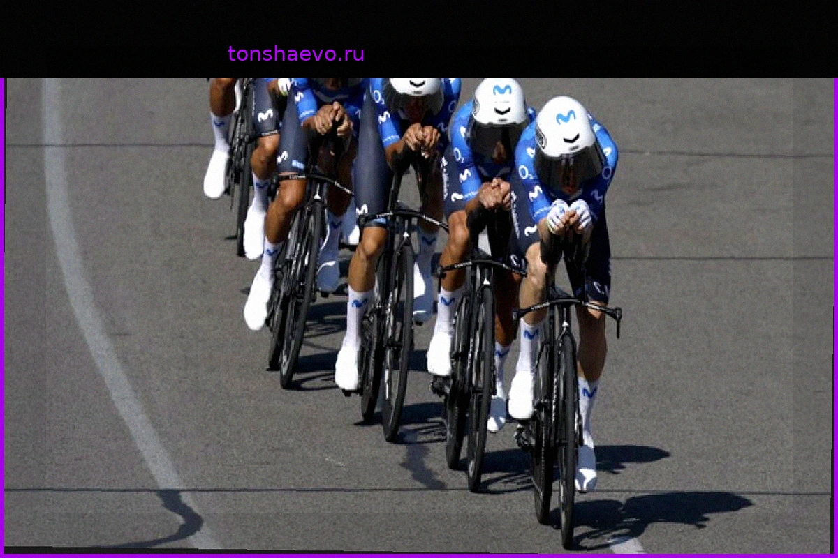 Провал Movistar Team в командной гонке на время на Тур де Франс